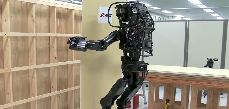 HRP-5P, un robot humanizado que construye casas
